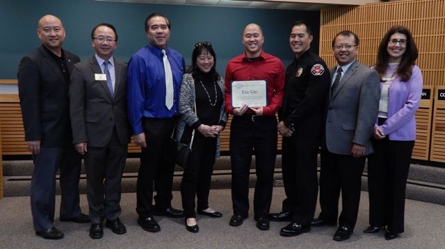 03152016 - Mayors Award - Eric Gin